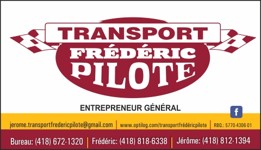 TRANSPORT FREDERIC PILOTE INC logo